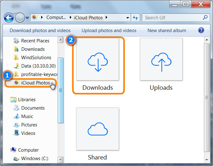 How to download selected photos from icloud to mac